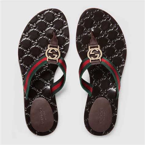 gucci flip flops cheap women|gucci slides women size 36.